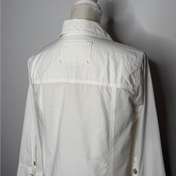 We The Free Long Sleeve White Button Down Size S - Picture 5 of 10